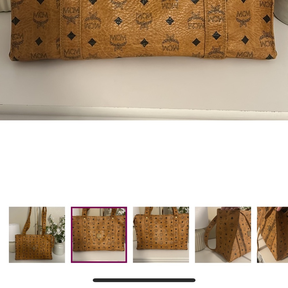 MCM Visetos Shoulder Bag